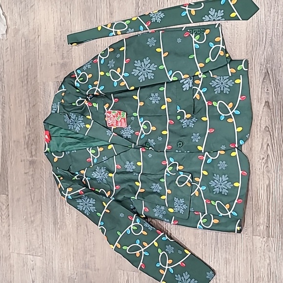 Life of the Party 3 Piece LIGHT UP Christmas Suit Size  XL - Picture 2 of 9